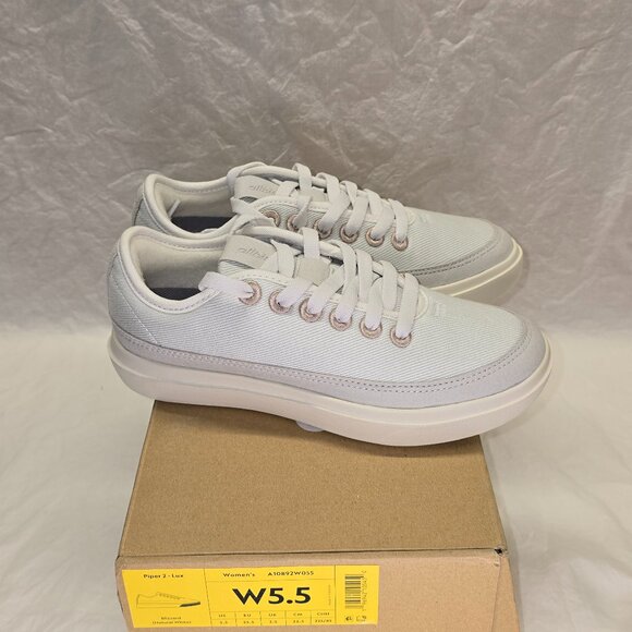 Allbirds Piper 2 Lux in Blizzard (Natural White), Women's Size 5.5, New in Box - Picture 1 of 7